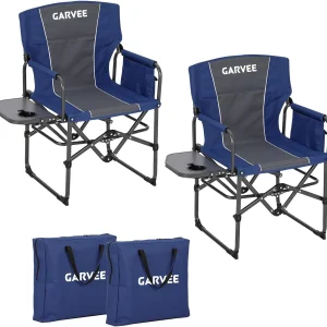1 Pack / 2 Pack Oversized Heavy Duty Folding Directors Chair - Thumbnail Image 12