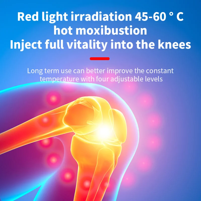 Multifunctional Smart Cordless Knee Massager Vibration Knee Relaxing Massage Machine - Image 4