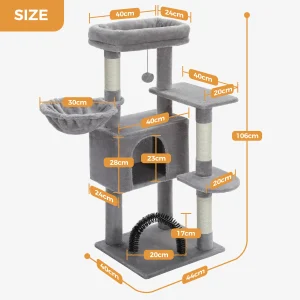 Cat Tree with Toy Cat Tower - Thumbnail Image 4