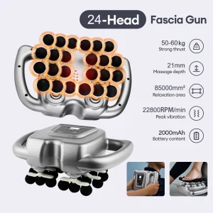 Vibration Body Massage Back Neck Shoulder Waist Massager Muscle - Thumbnail Image 6