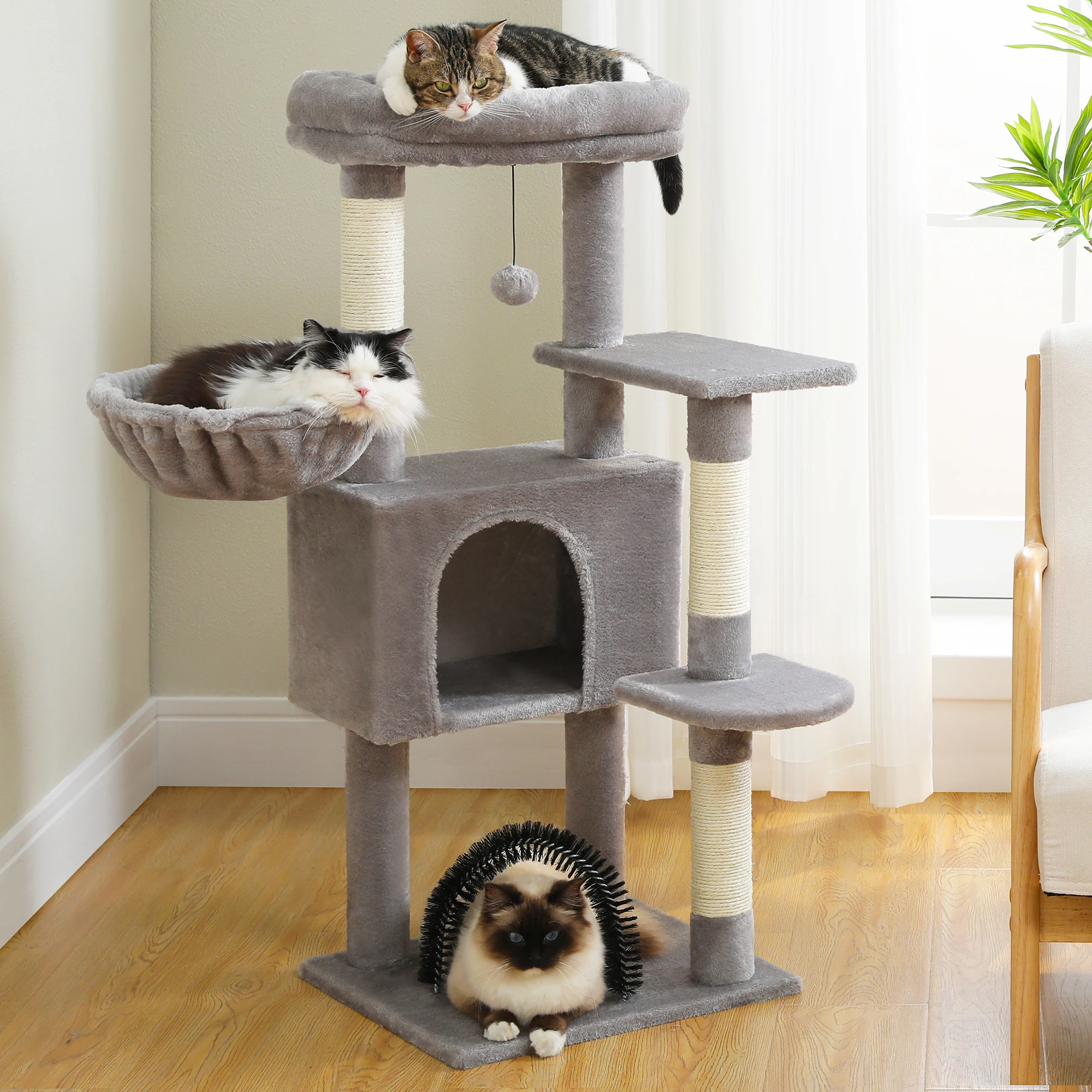 Cat Tree with Toy Cat Tower - Image 1