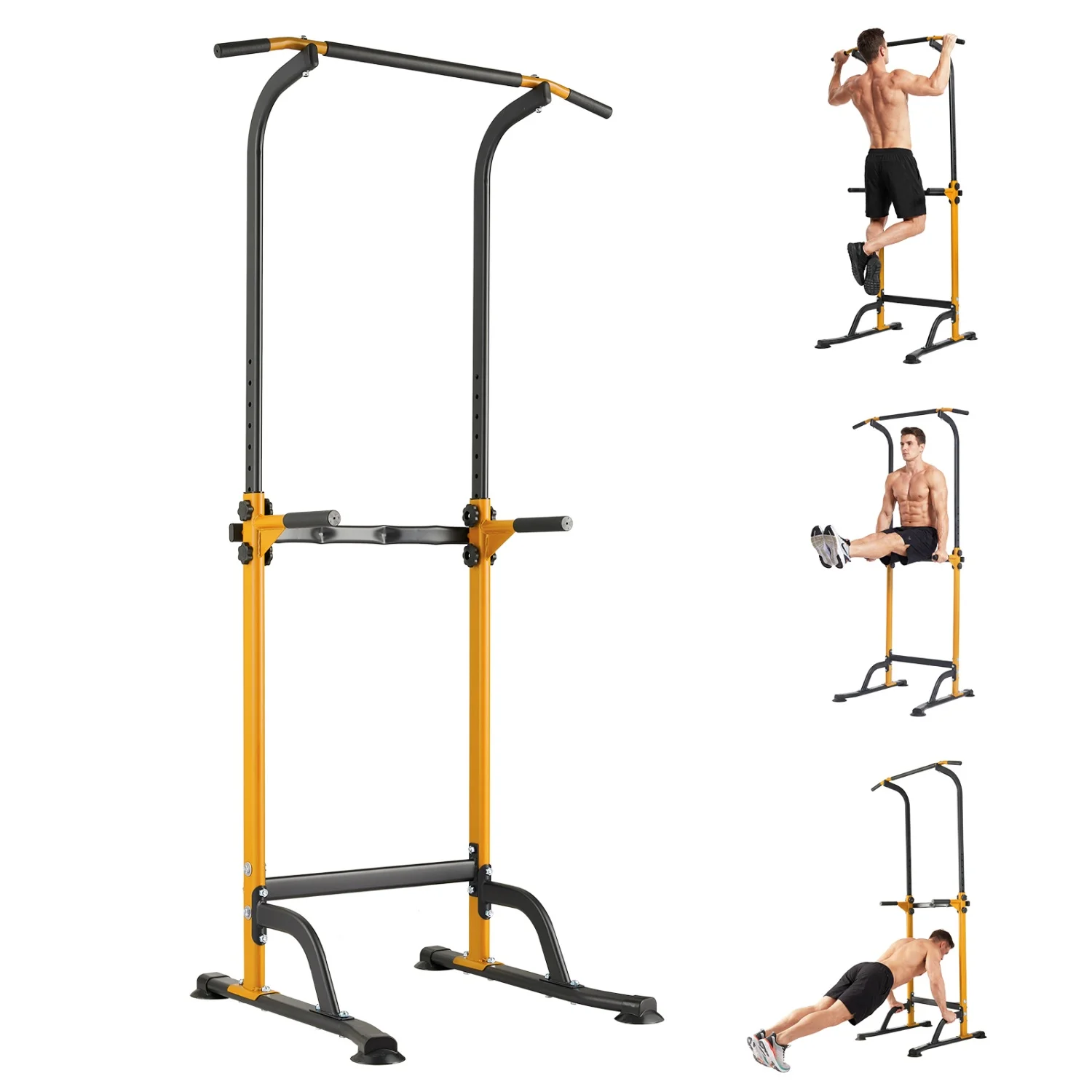 Power Tower Pull Up Dip Station Heavy Duty Steel Frame, Multi-Function Home Gym - Image 10