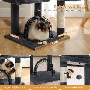 Cat Tree with Toy Cat Tower - Thumbnail Image 3