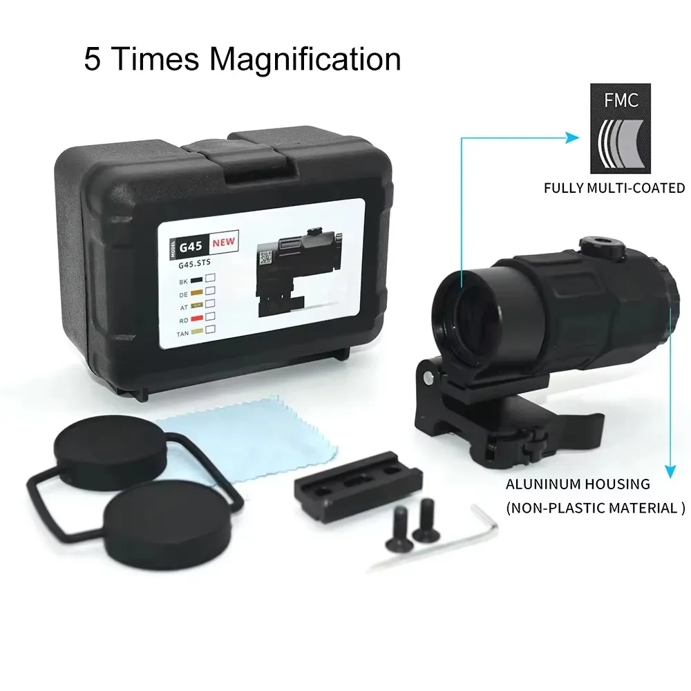 G33 G43 G45 Sight Fixed 3X 5X Magnifier Scope - Image 8