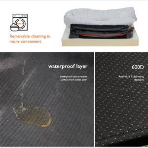 Large Dog Warm Fleece Anti-Allergy Pet Bed - Thumbnail Image 6