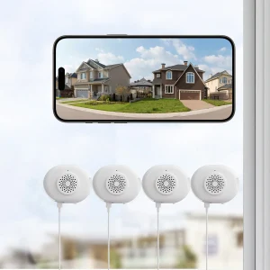 Window Security Camera Full Color Night Vision Surveillance Camera - Thumbnail Image 8