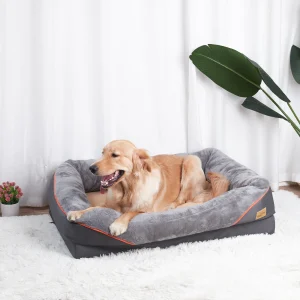 Large Dog Warm Fleece Anti-Allergy Pet Bed - Thumbnail Image 3