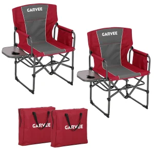 1 Pack / 2 Pack Oversized Heavy Duty Folding Directors Chair