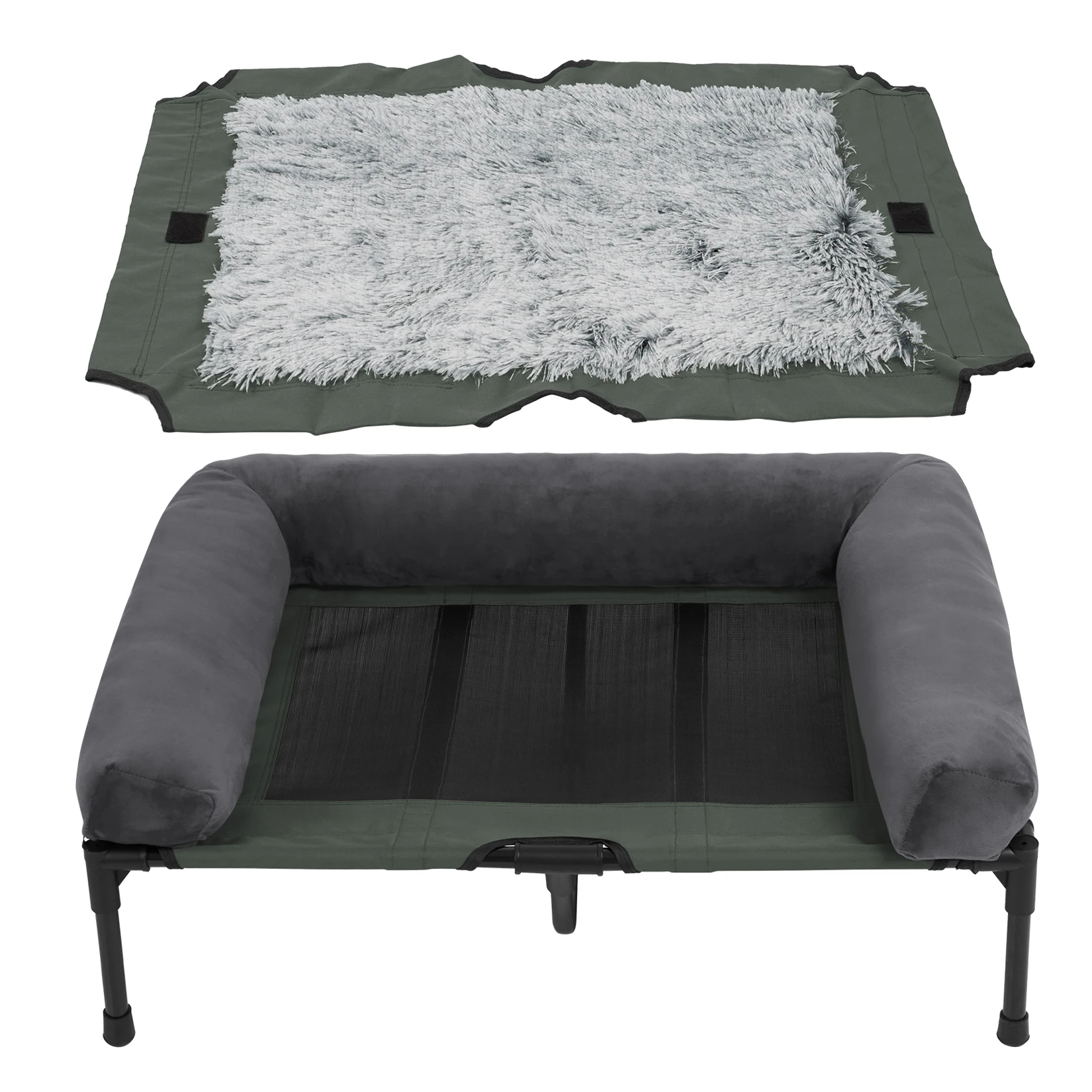 XL Outdoor Indoor Elevated Dog Bed for Large Sized - Image 8