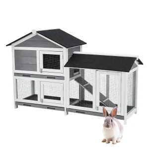 63in Bunny House Outdoor Coop - Thumbnail Image 8