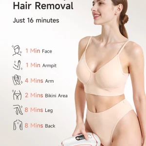 Hair Removal 9 energy levels epiladora laser with Acne treatment for Women’ - Thumbnail Image 6