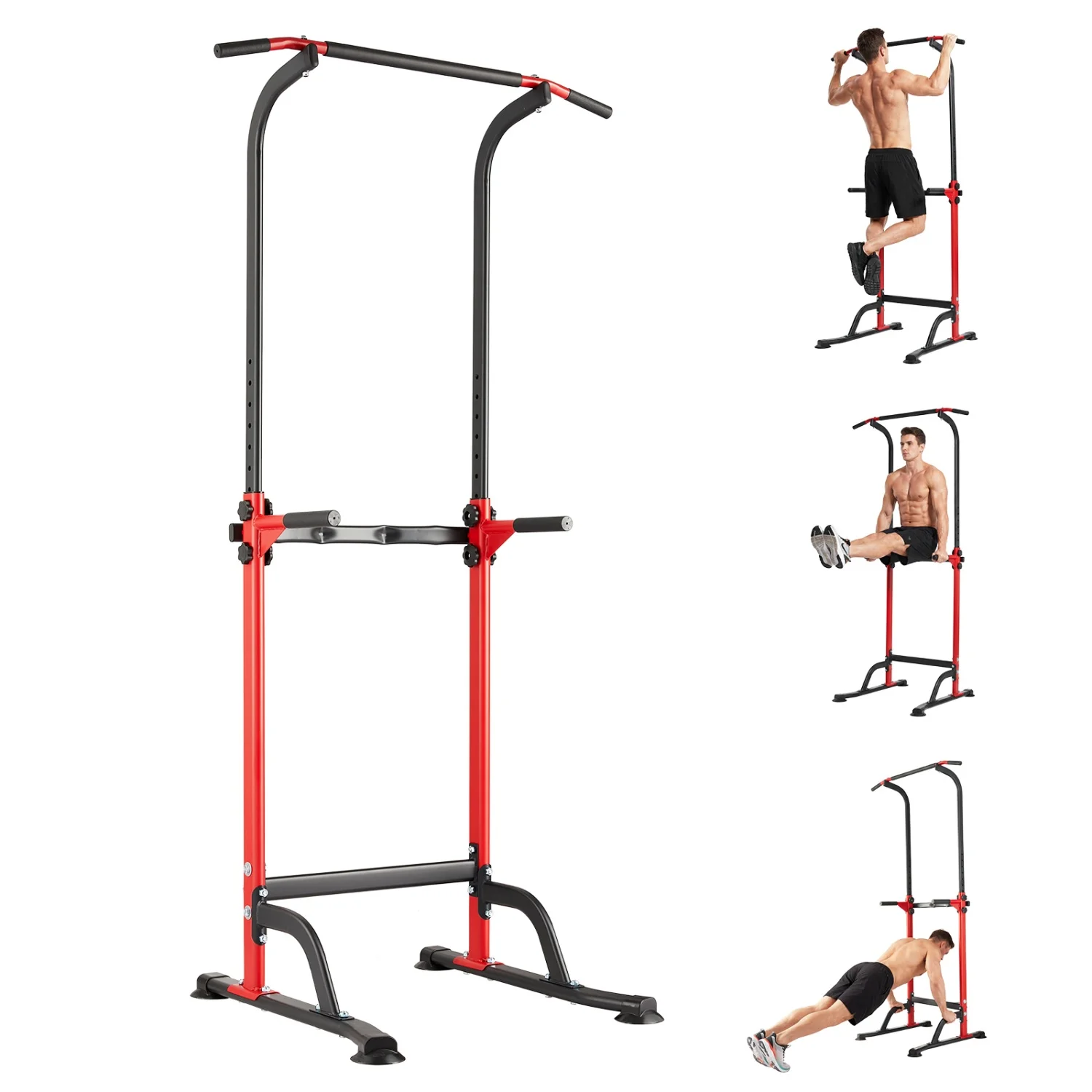 Power Tower Pull Up Dip Station Heavy Duty Steel Frame, Multi-Function Home Gym - Image 8