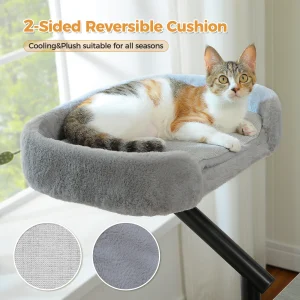 Cats Hammock for Table, Soft Cat Bed for Desk - Thumbnail Image 4
