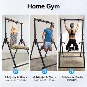 Adjustable Pull Up Bar Home Gym Multi-Function Training Station - Thumbnail Image 3