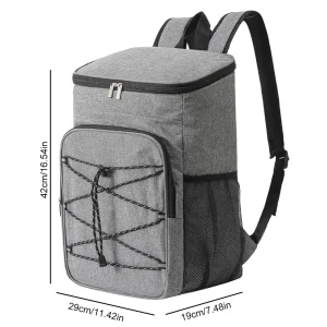 24L Cooler Box Picnic Bag Large Thermal Backpack - Thumbnail Image 16
